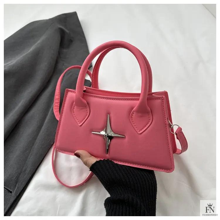 Metal Star Handbags/Crossbody Bags - Fashionnsio