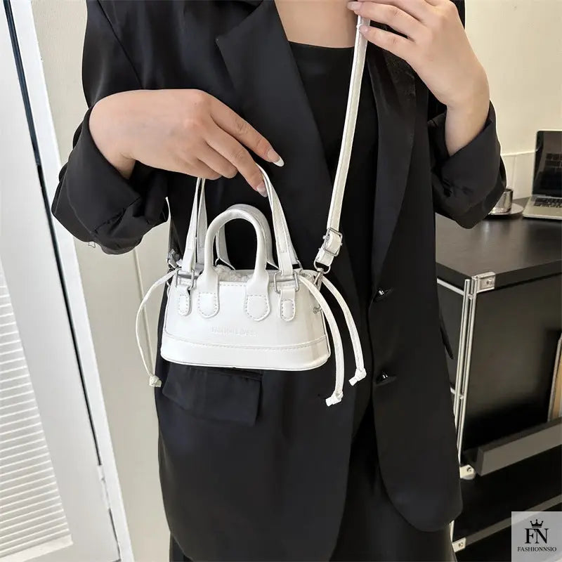 Mini Drawstring Bucket Handbags/Crossbody Bags - Fashionnsio