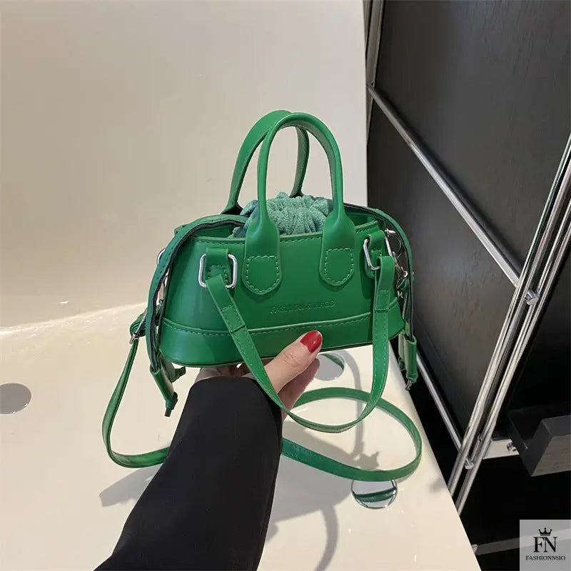Mini Drawstring Bucket Handbags/Crossbody Bags - Fashionnsio
