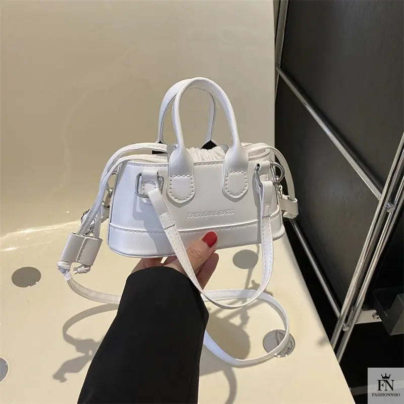 Mini Drawstring Bucket Handbags/Crossbody Bags - Fashionnsio