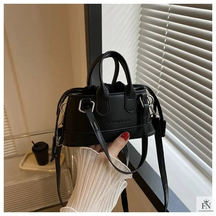 Mini Drawstring Bucket Handbags/Crossbody Bags - Fashionnsio