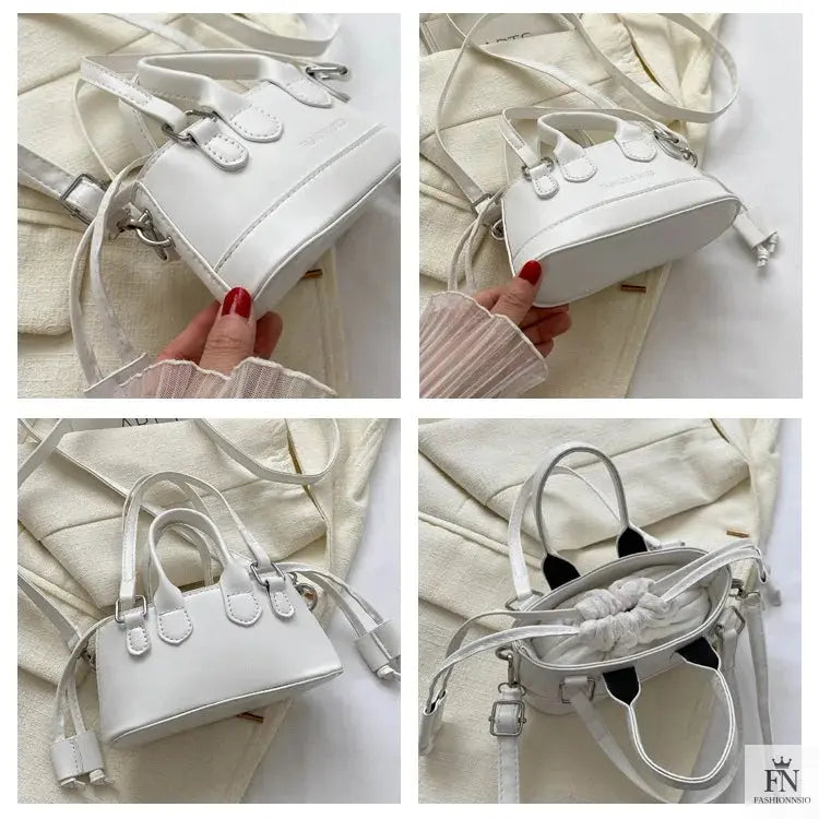 Mini Drawstring Bucket Handbags/Crossbody Bags - Fashionnsio