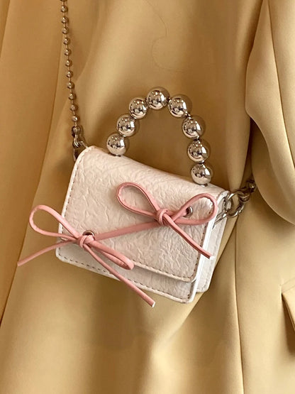 Cute Bow Mini Chain Handbags/Sling Bags