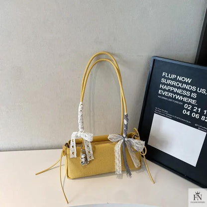 Multi Bows Ballet Shoulder Bags - Fashionnsio