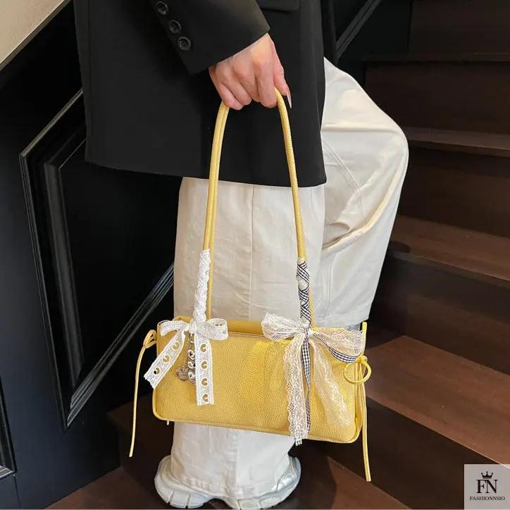 Multi Bows Ballet Shoulder Bags - Fashionnsio