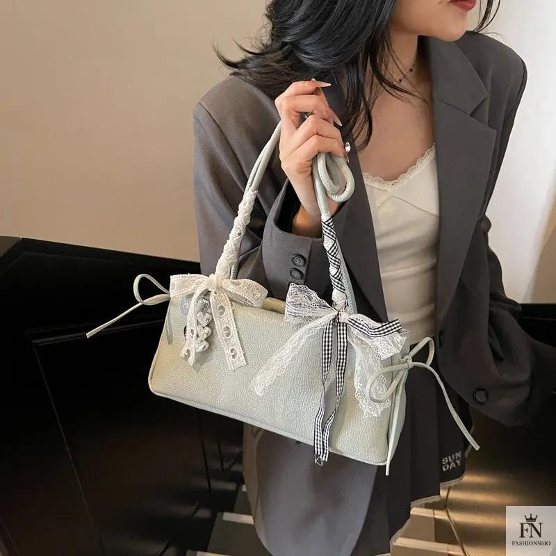 Multi Bows Ballet Shoulder Bags - Fashionnsio