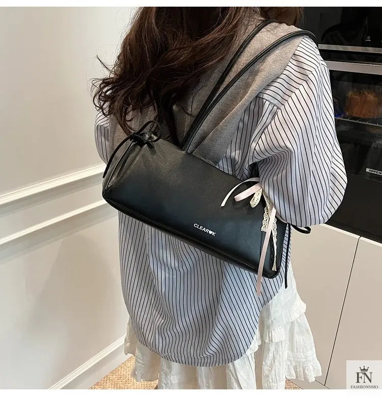 Korean Multi Bows Shoulder Bags - Bow Handbag - Fashionnsio