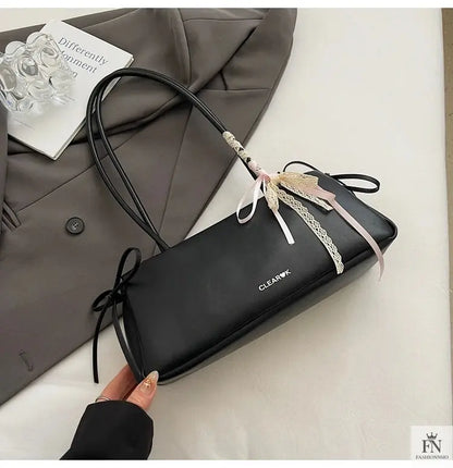Korean Multi Bows Shoulder Bags - Bow Handbag - Fashionnsio
