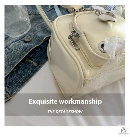 Multi Ribbon Bow Shoulder Bags - Bow Handbag - Fashionnsio