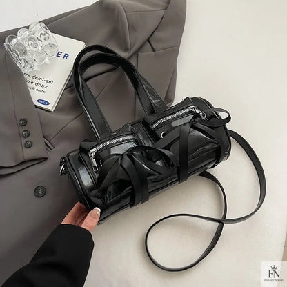 Multi-pocket Ribbon Bow Shoulder Bags - Fashionnsio