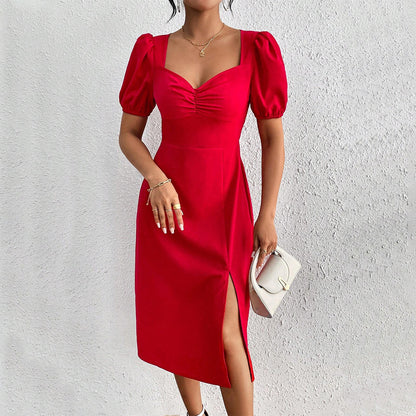 Sweetheart Neckline Summer Dress