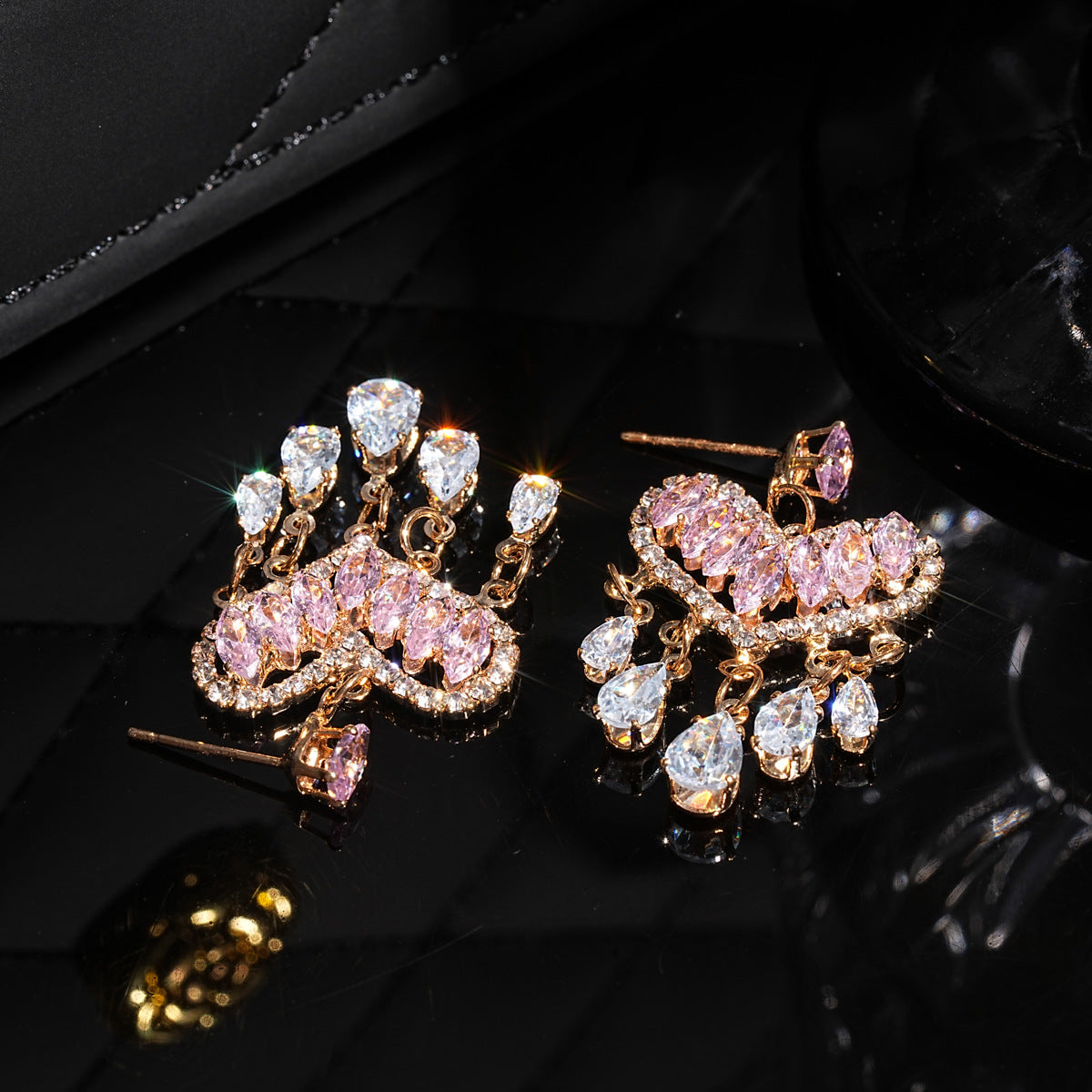 Light Luxury High-end EarringsEuropean And American Style (Copy) - Fashionnsio