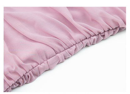 Pleated Slit Long Dress - Fashionnsio