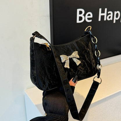 Bowknot Chain Shoulder Bags fashionnsio