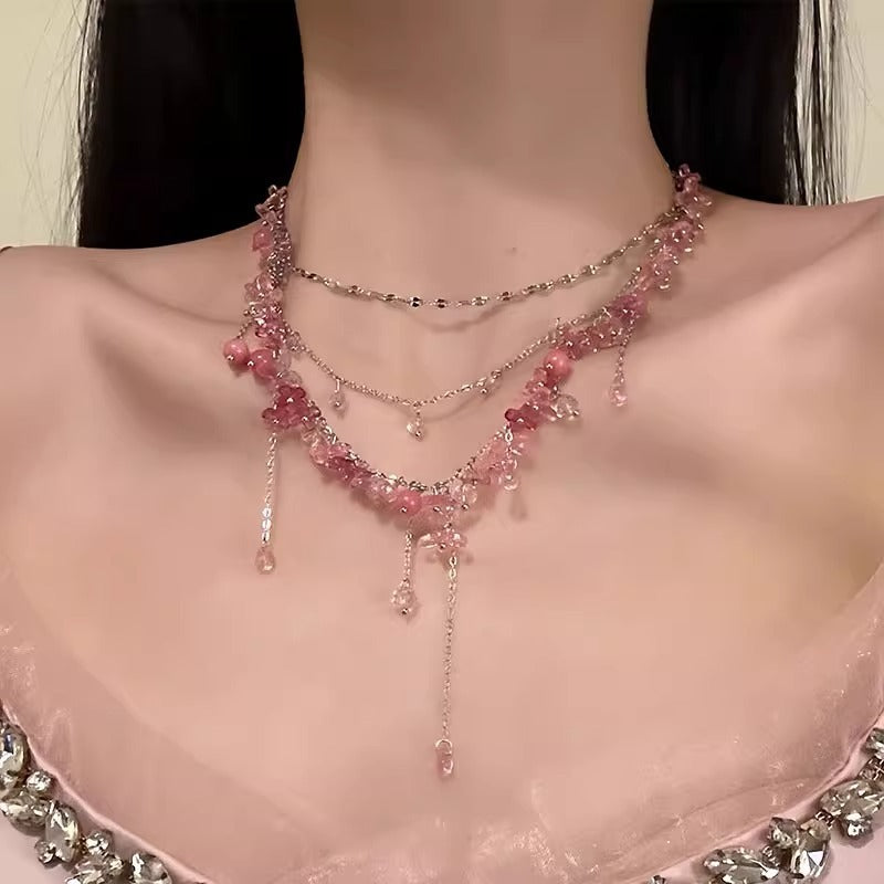 Fairy Tassel Beaded Necklace - Fashionnsio