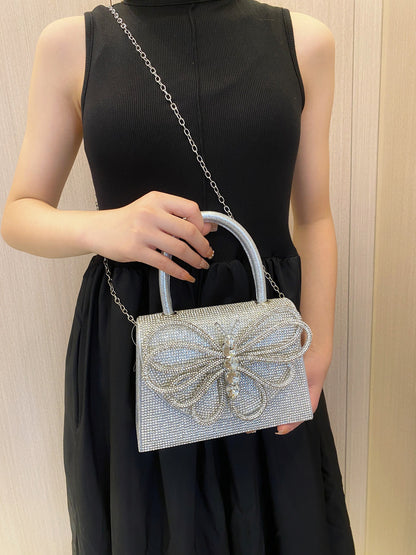 Rhinestone Butterfly Handbags