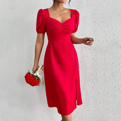 Sweetheart Neckline Summer Dress fashionnsio