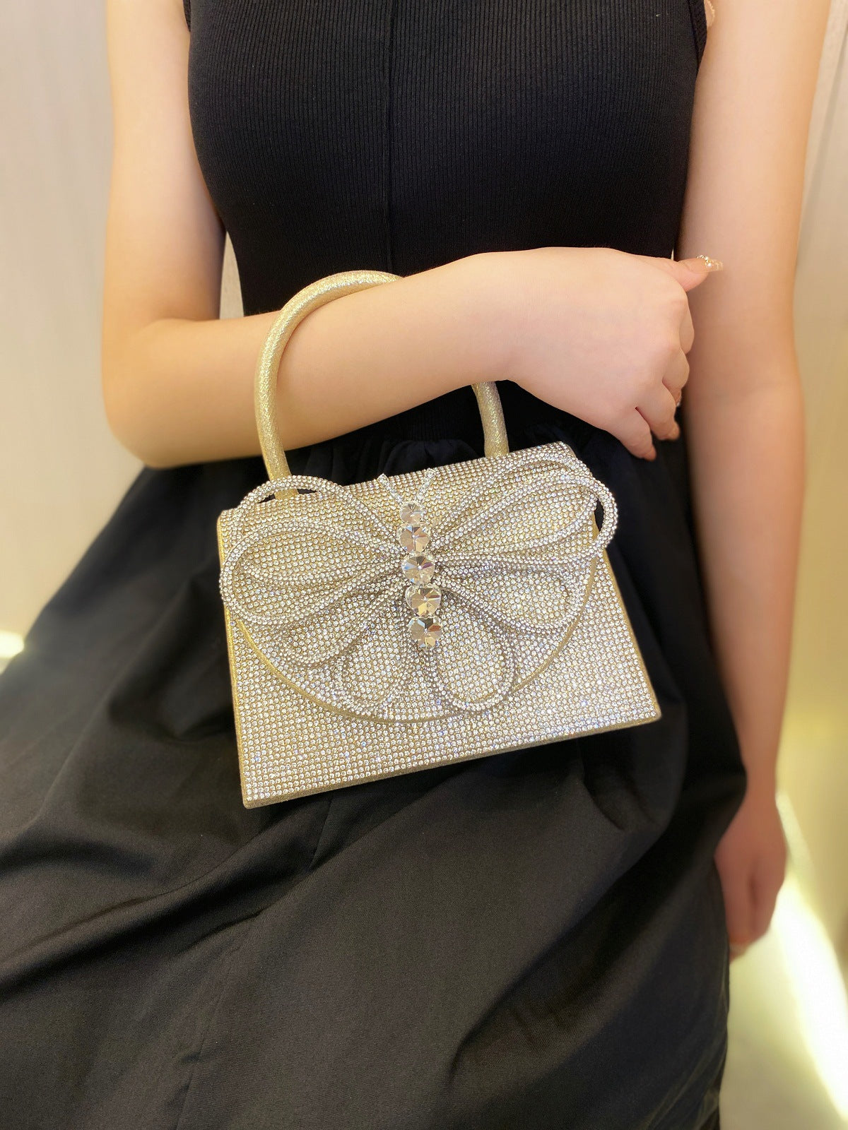 Rhinestone Butterfly Handbags