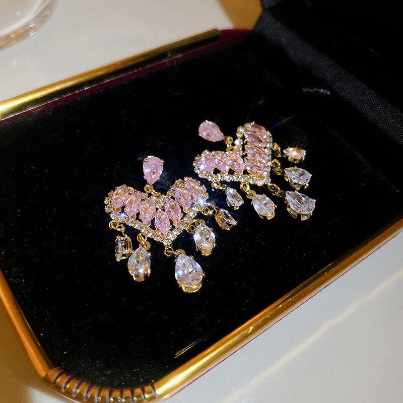Light Luxury High-end EarringsEuropean And American Style (Copy) - Fashionnsio