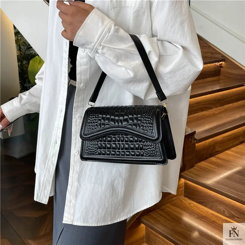 Patterned Flap Crossbody/Sling Bags - Fashionnsio