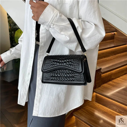 Patterned Flap Crossbody/Sling Bags - Fashionnsio