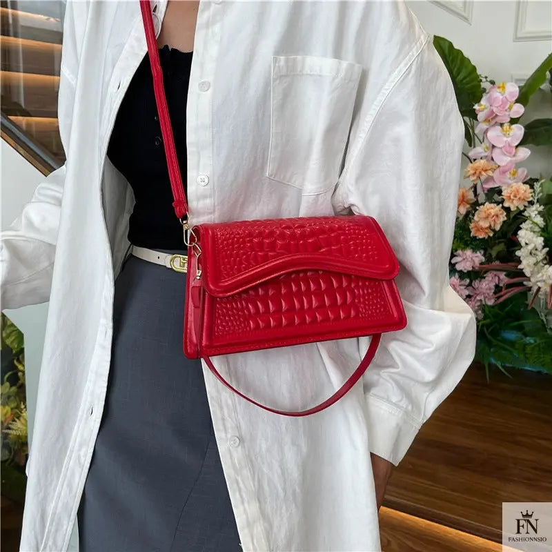 Patterned Flap Crossbody/Sling Bags - Fashionnsio