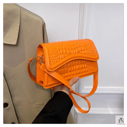 Patterned Flap Crossbody/Sling Bags - Fashionnsio