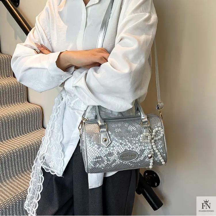 Pearl Bow Pillow Handbags - Fashionnsio