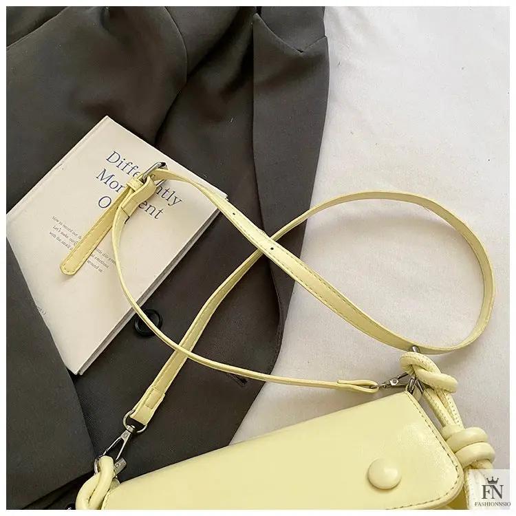 Pleated Underarm Shoulder Bags - Fashionnsio