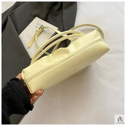 Pleated Underarm Shoulder Bags - Fashionnsio