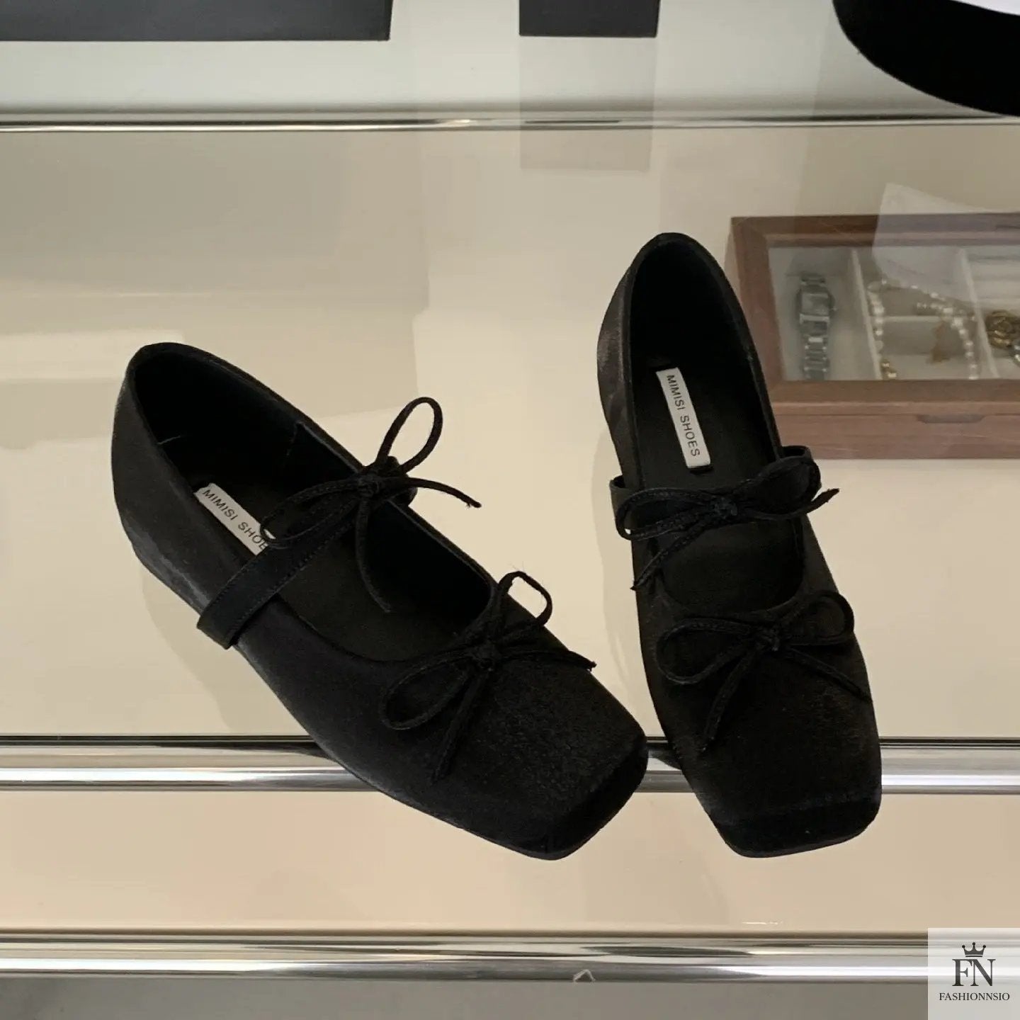 Princess Ballet Bow Flats - Fashionnsio