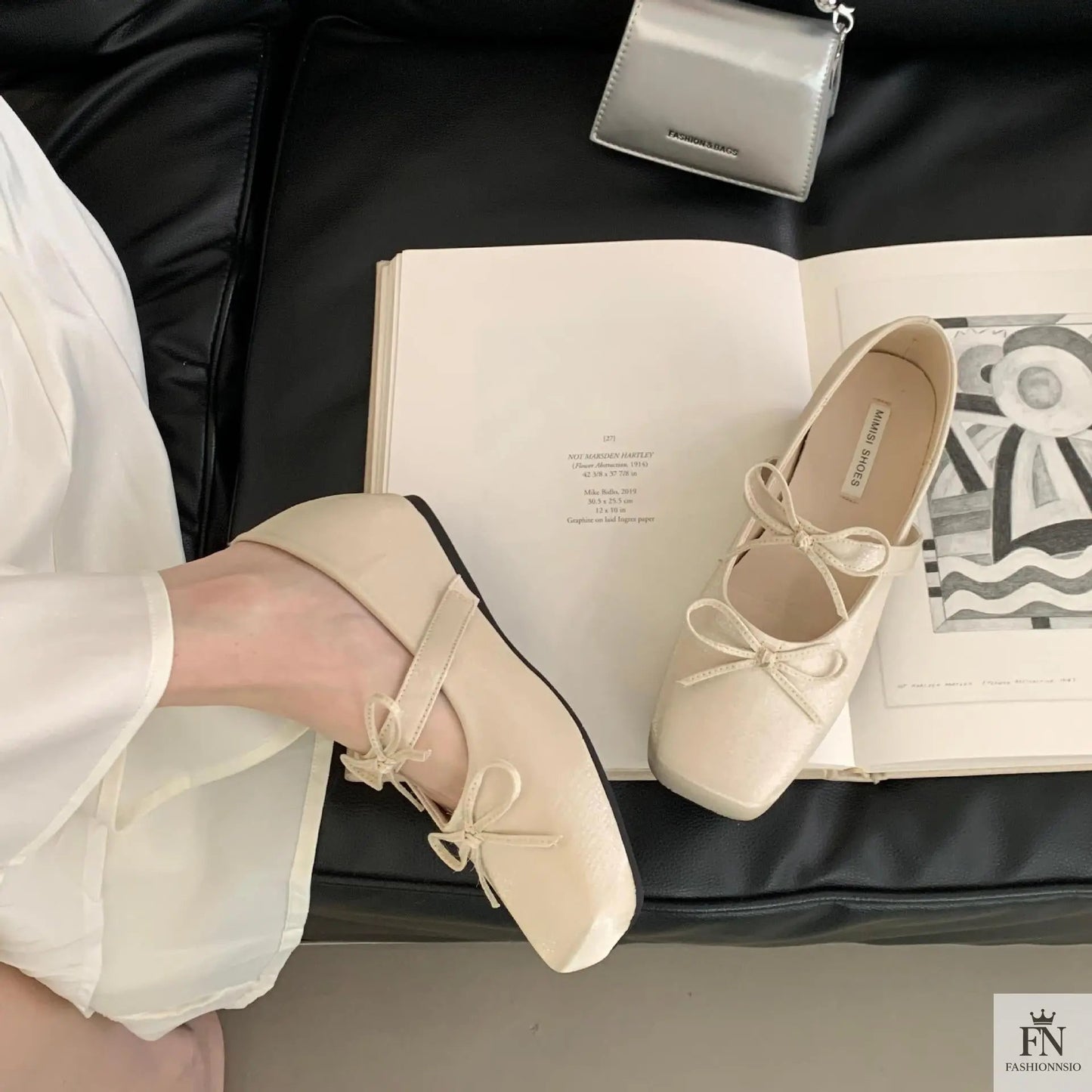 Princess Ballet Bow Flats - Fashionnsio