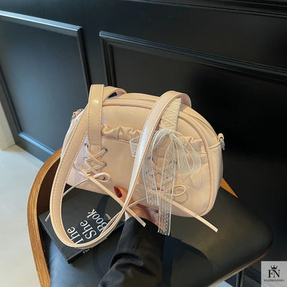 Bow Tie Bandage Shoulder Bags - Bow Bag - Fashionnsio