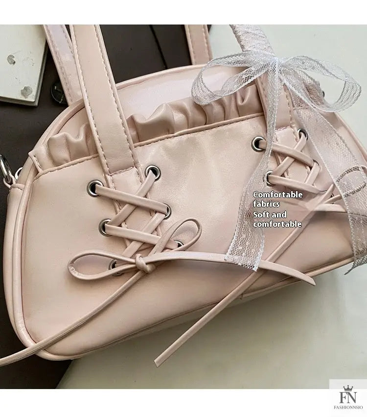 Bow Tie Bandage Shoulder Bags - Bow Bag - Fashionnsio