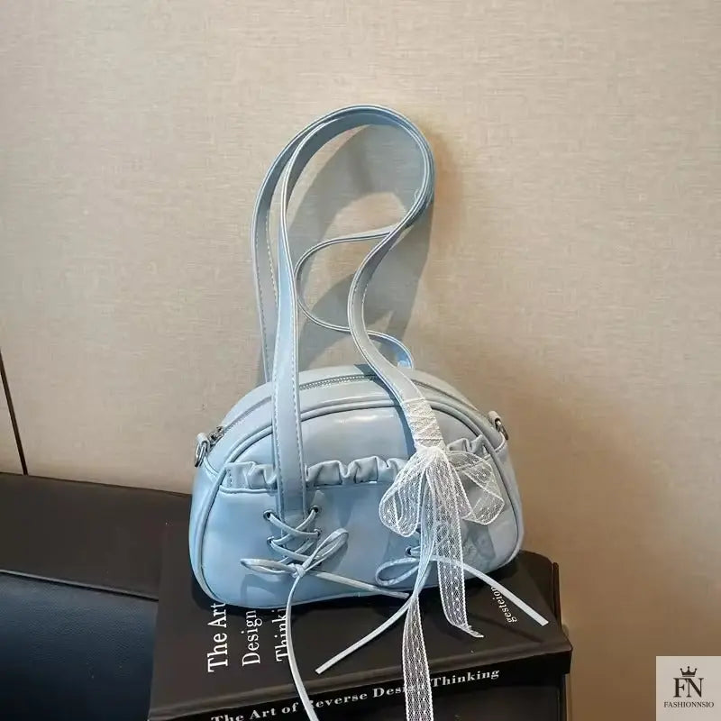 Bow Tie Bandage Shoulder Bags - Bow Bag - Fashionnsio