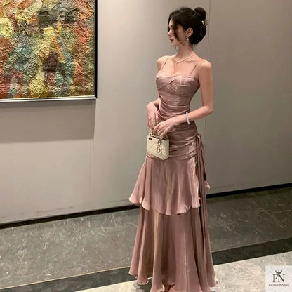 Ruffle Mermaid Evening Gowns - Fashionnsio