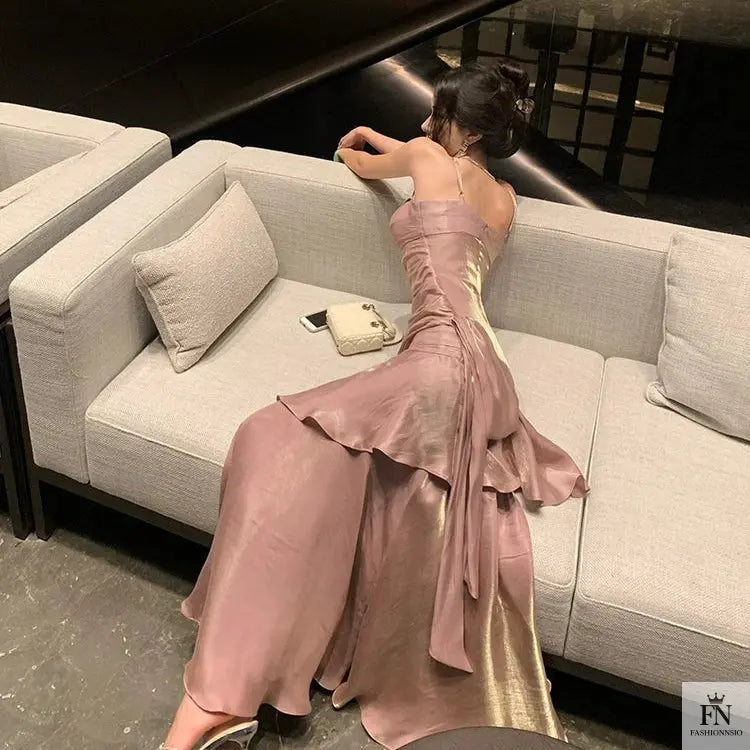 Ruffle Mermaid Evening Gowns - Fashionnsio