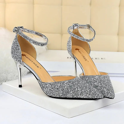 Sequins Sparkly Party Heels