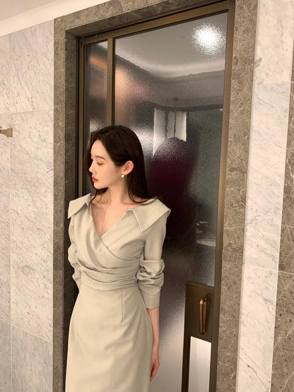 Korean Collar Dress