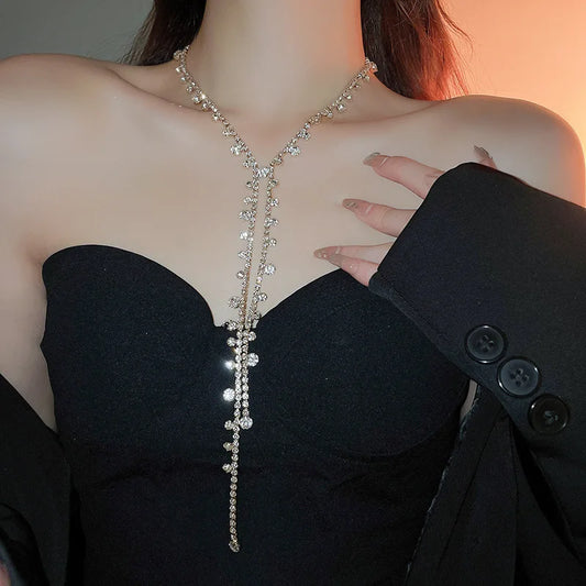 Tassel Diamond Necklace