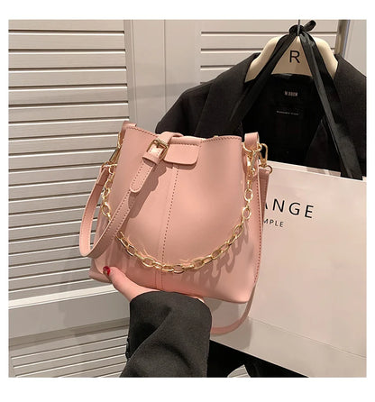 Chain Fashion Bucket Bags