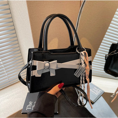 Korean Style Bow Handbags - Fashionnsio