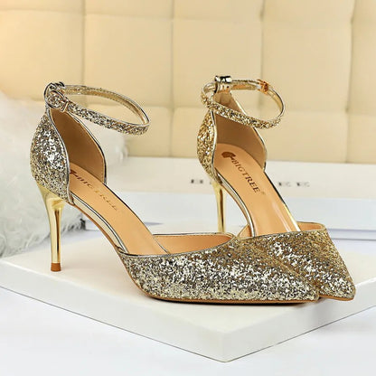 Sequins Sparkly Party Heels