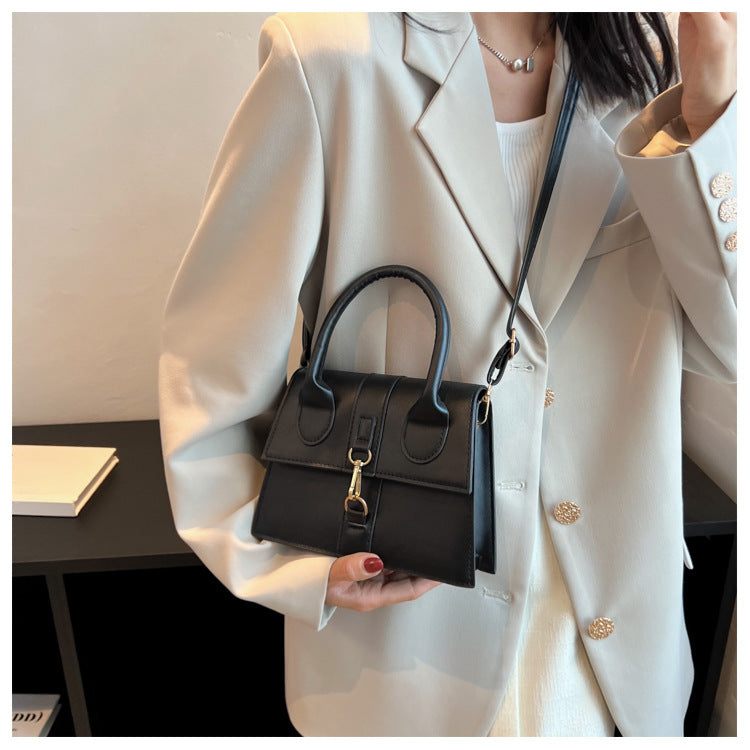 Fashion Lock Flap Handbags