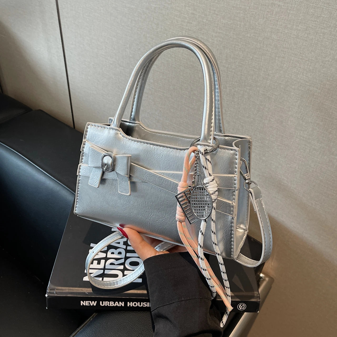 Korean Style Bow Handbags - Fashionnsio