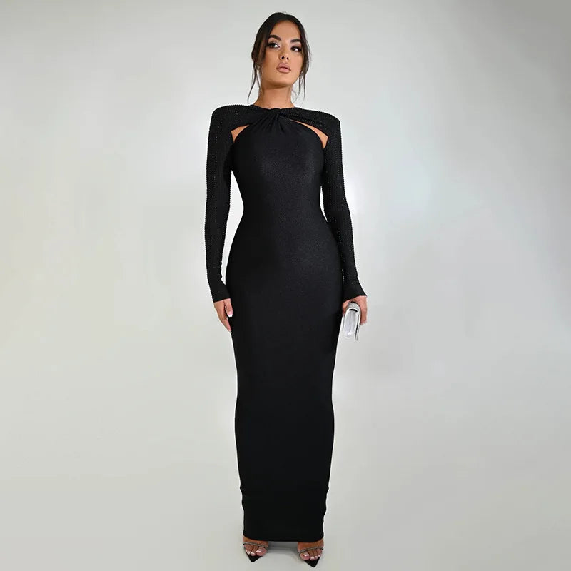 Twisted Long Sleeve Dress