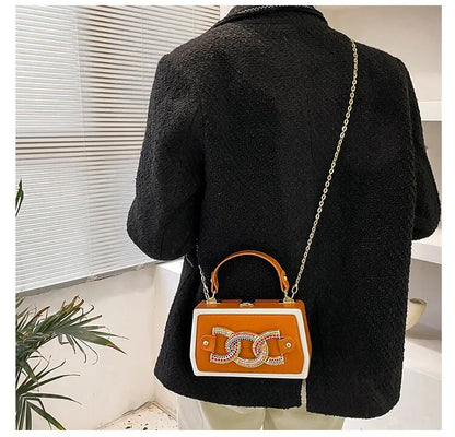 Diamond Box Handbags/Sling Bags