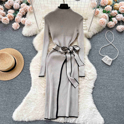 Korean Ribbon Knot Dress