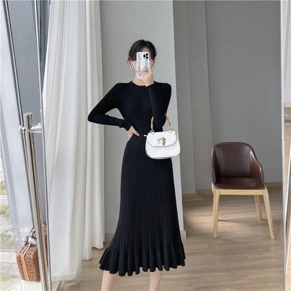 Korean Fishtail Knitted Dress