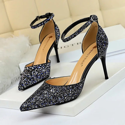 Sequins Sparkly Party Heels